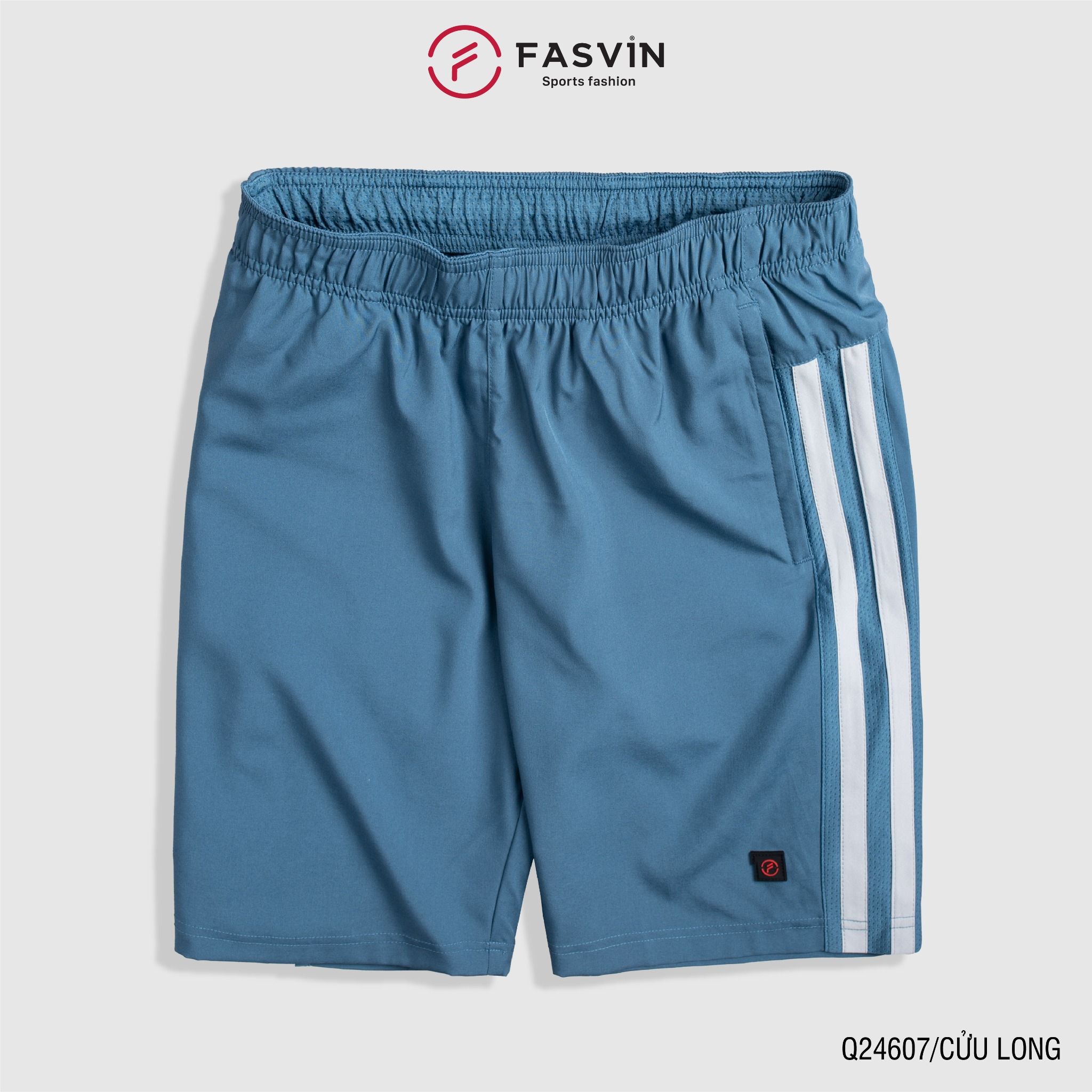 Quần Đùi Nam FASVIN Q24607 Vải Gió Mềm, Mát, Đẹp Hàng Nhà Máy Chất Lượng Cao Phù Hợp Thể Thao Hay Mặc Nhà