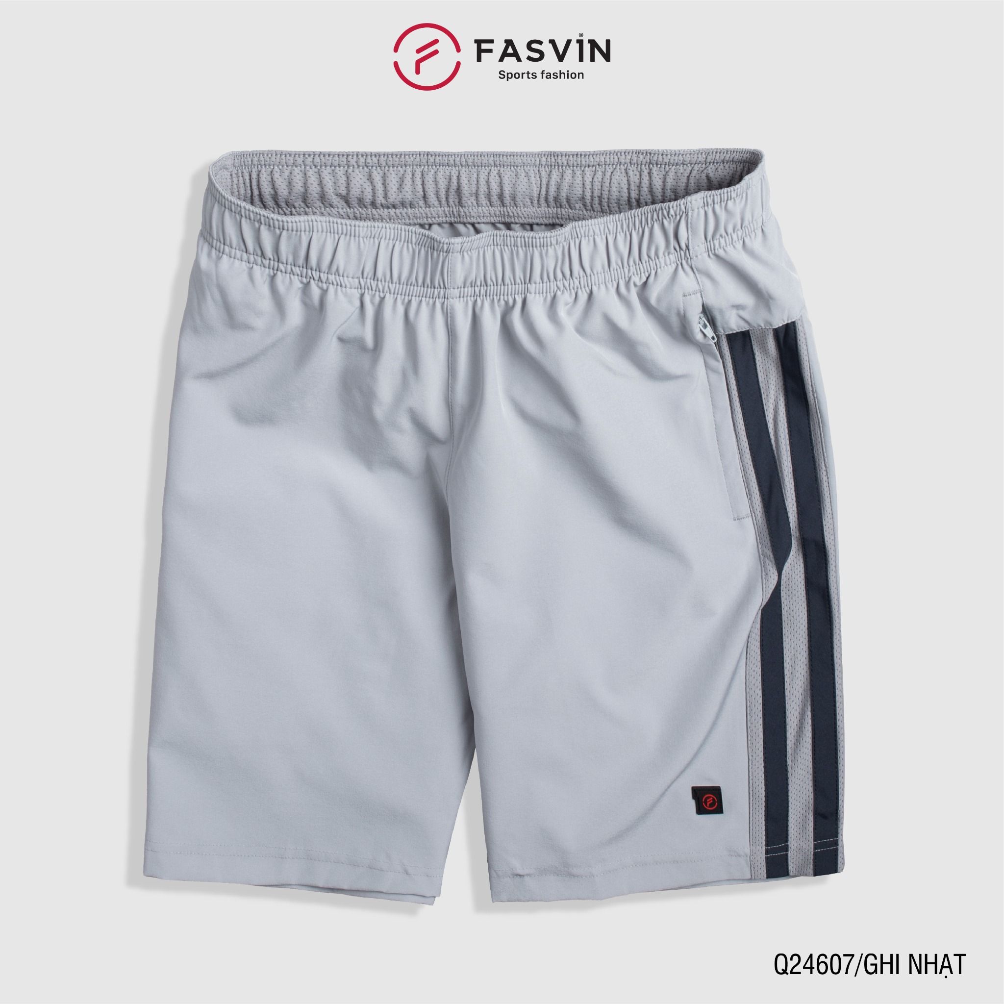 Quần Đùi Nam FASVIN Q24607 Vải Gió Mềm, Mát, Đẹp Hàng Nhà Máy Chất Lượng Cao Phù Hợp Thể Thao Hay Mặc Nhà
