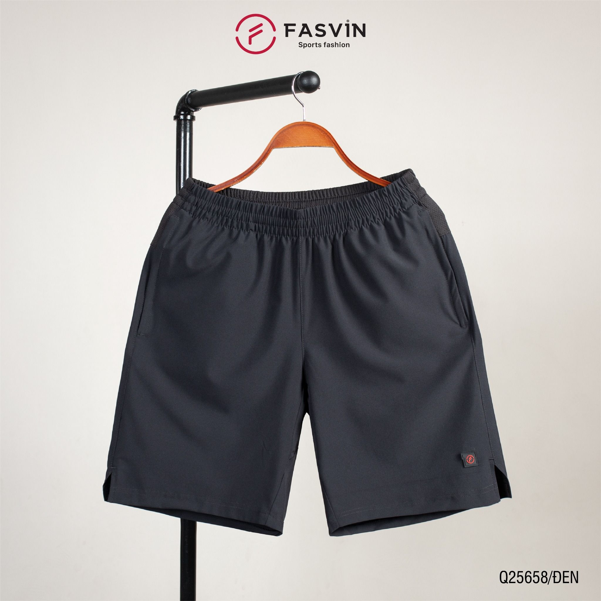 Quần Đùi Nam Thể Thao FASVIN Q25658 Vải Gió Đẹp Nhẹ, Mát Hàng Nhà Máy Chất Lượng Cao