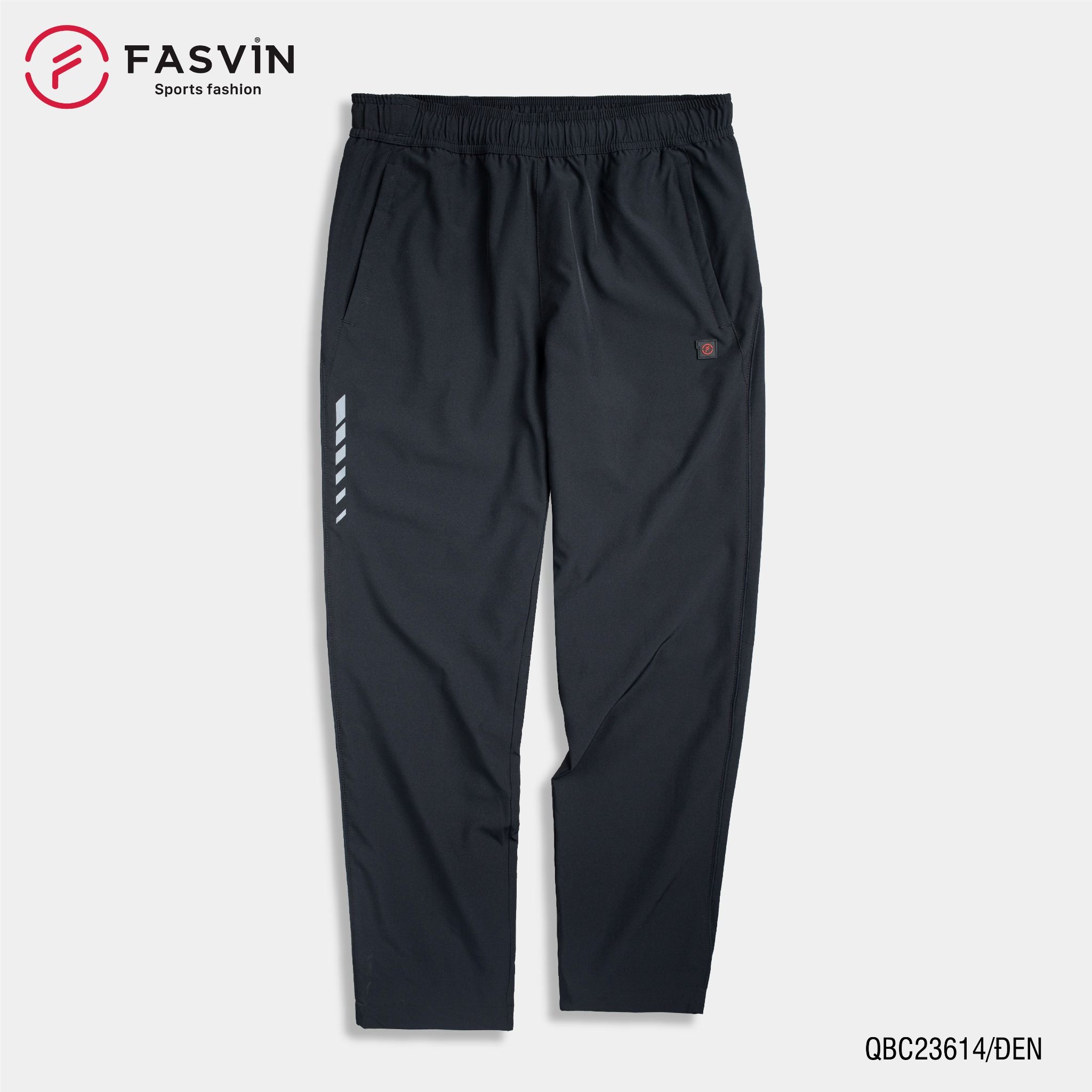 Quần gió nam 2 lớp FASVIN QBC23614 ống suông hàng cao cấp chính hãng