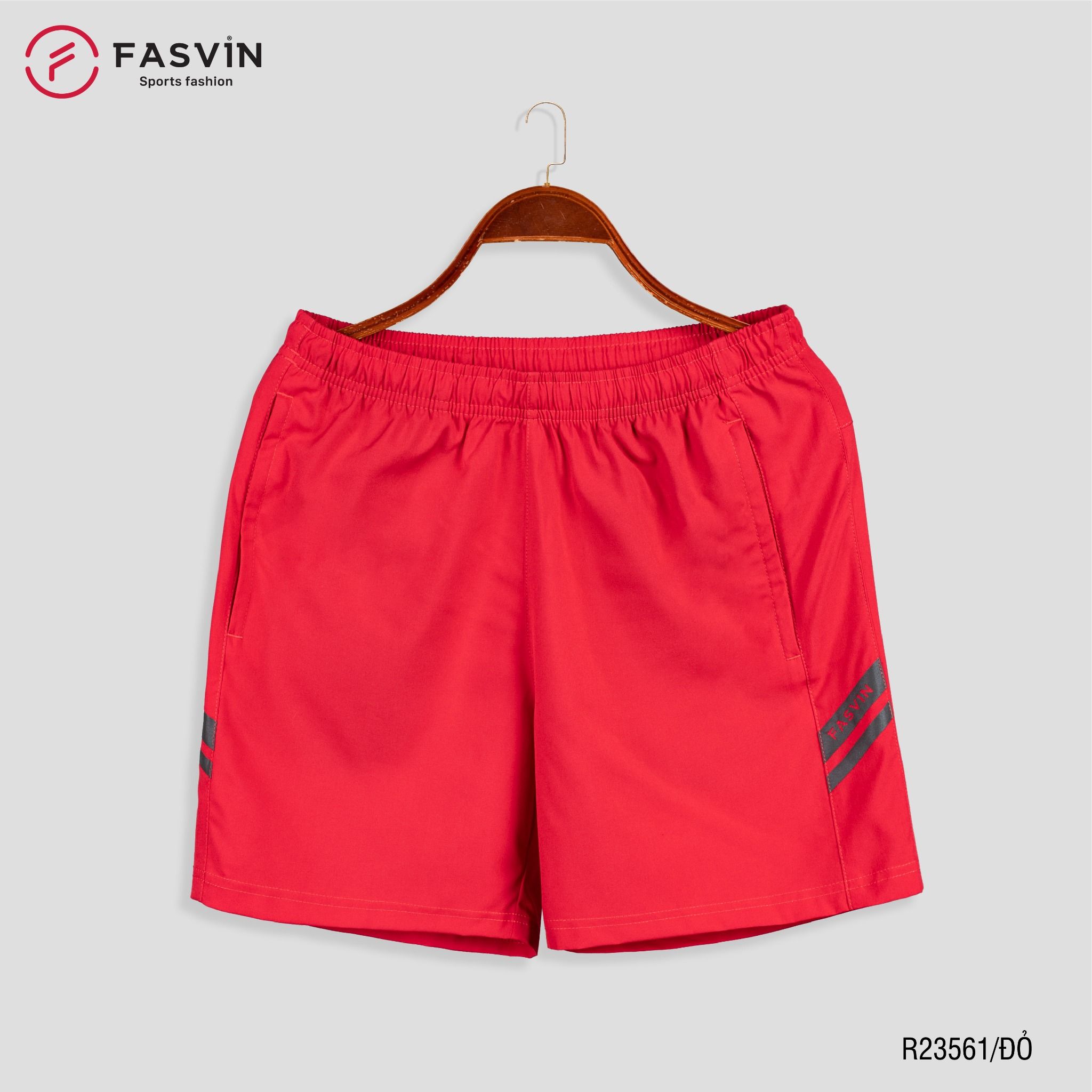 Quần đùi nam ngắn chạy bộ Fasvin R23561 vải Dù Gió nhẹ mát tiện dụng thể thao hay mặc nhà