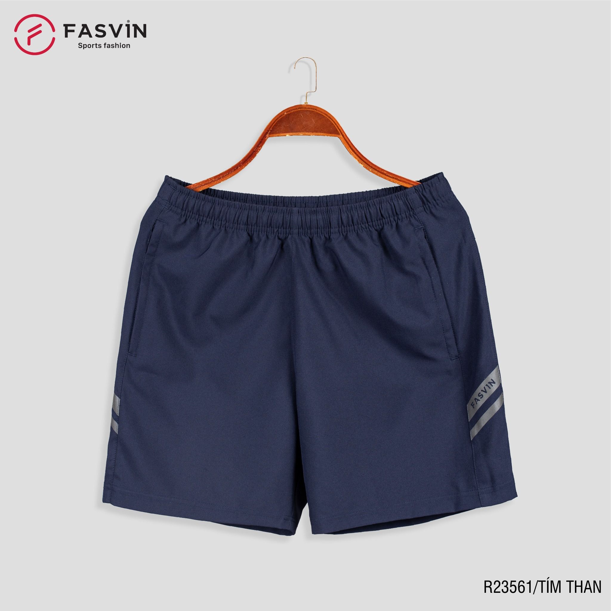 Quần đùi nam ngắn chạy bộ Fasvin R23561 vải Dù Gió nhẹ mát tiện dụng thể thao hay mặc nhà