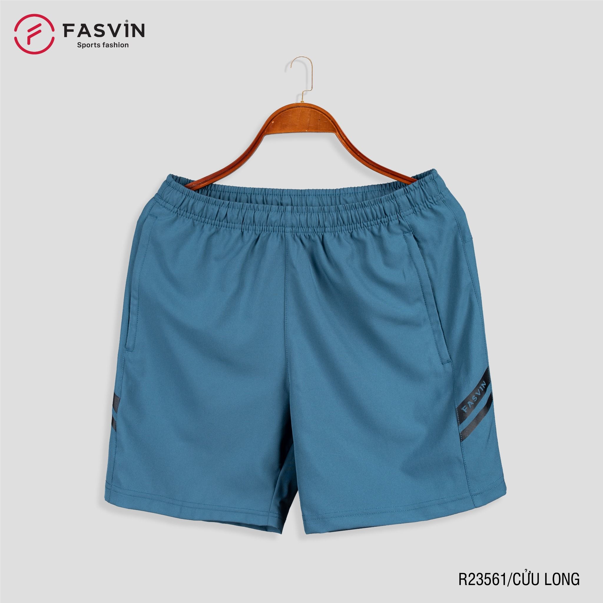 Quần đùi nam ngắn chạy bộ Fasvin R23561 vải Dù Gió nhẹ mát tiện dụng thể thao hay mặc nhà