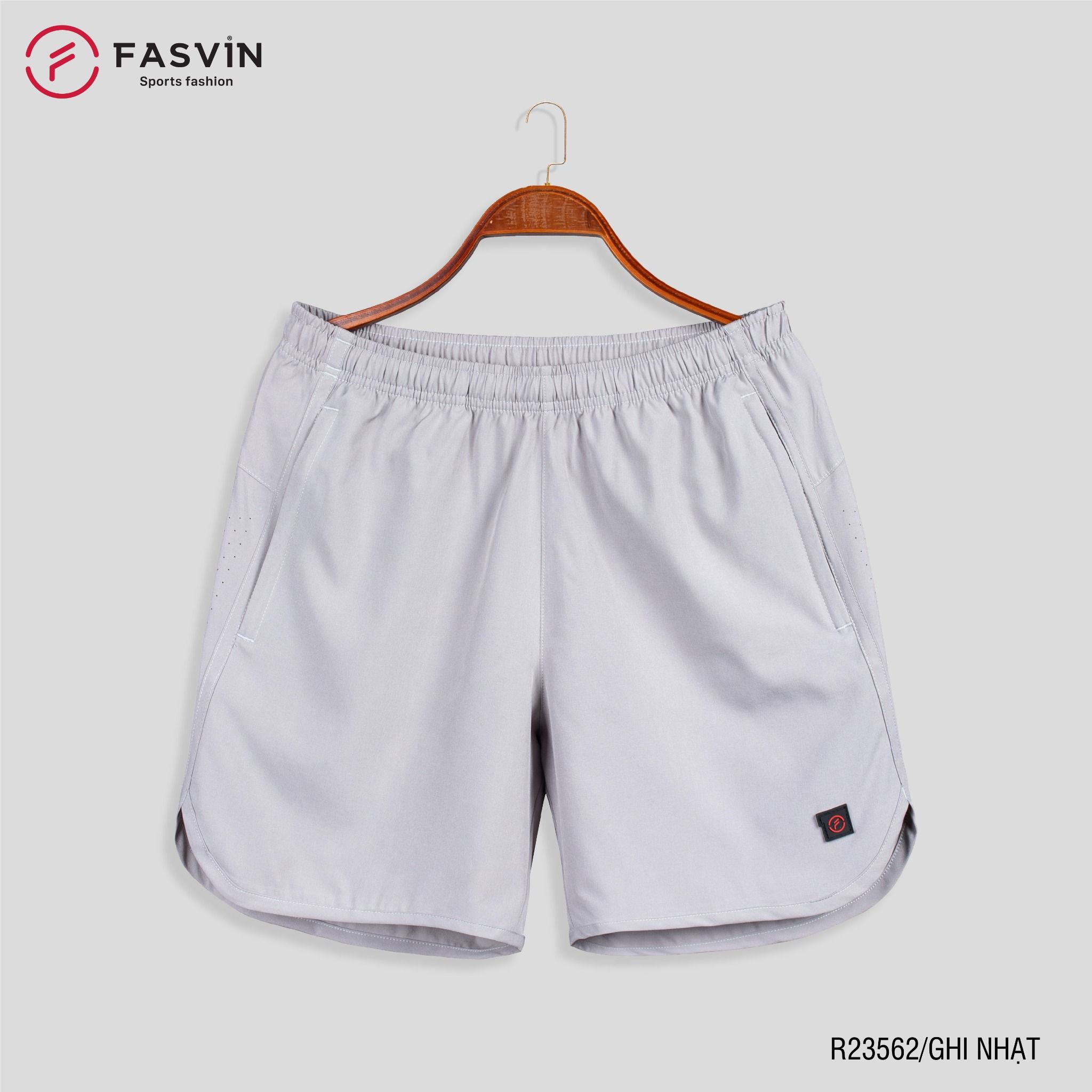 Quần đùi nam ngắn chạy bộ Fasvin R23562 vải Dù Gió nhẹ mát tiện dụng thể thao hay mặc nhà