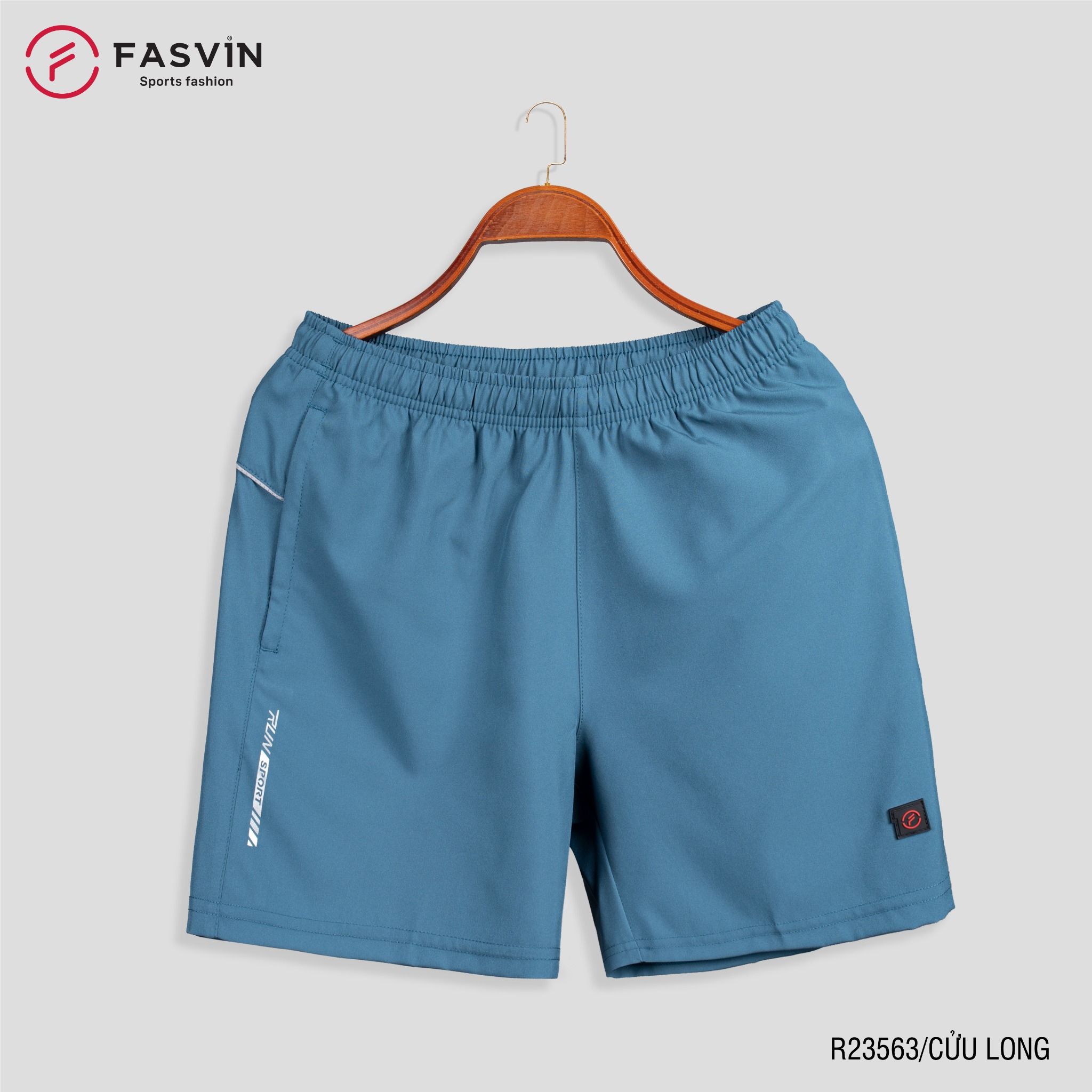 Quần đùi nam ngắn chạy bộ Fasvin R23563 vải Dù Gió nhẹ mát tiện dụng thể thao hay mặc nhà