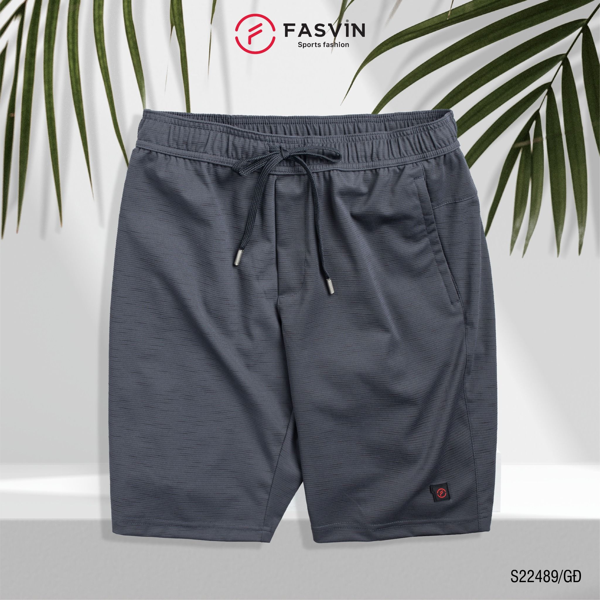 Quần Đùi Nam FASVIN Vải Nylon cao cấp Hàng Nhà Máy Chất Lượng Cao Thể Thao Hay Mặc Nhà S22489