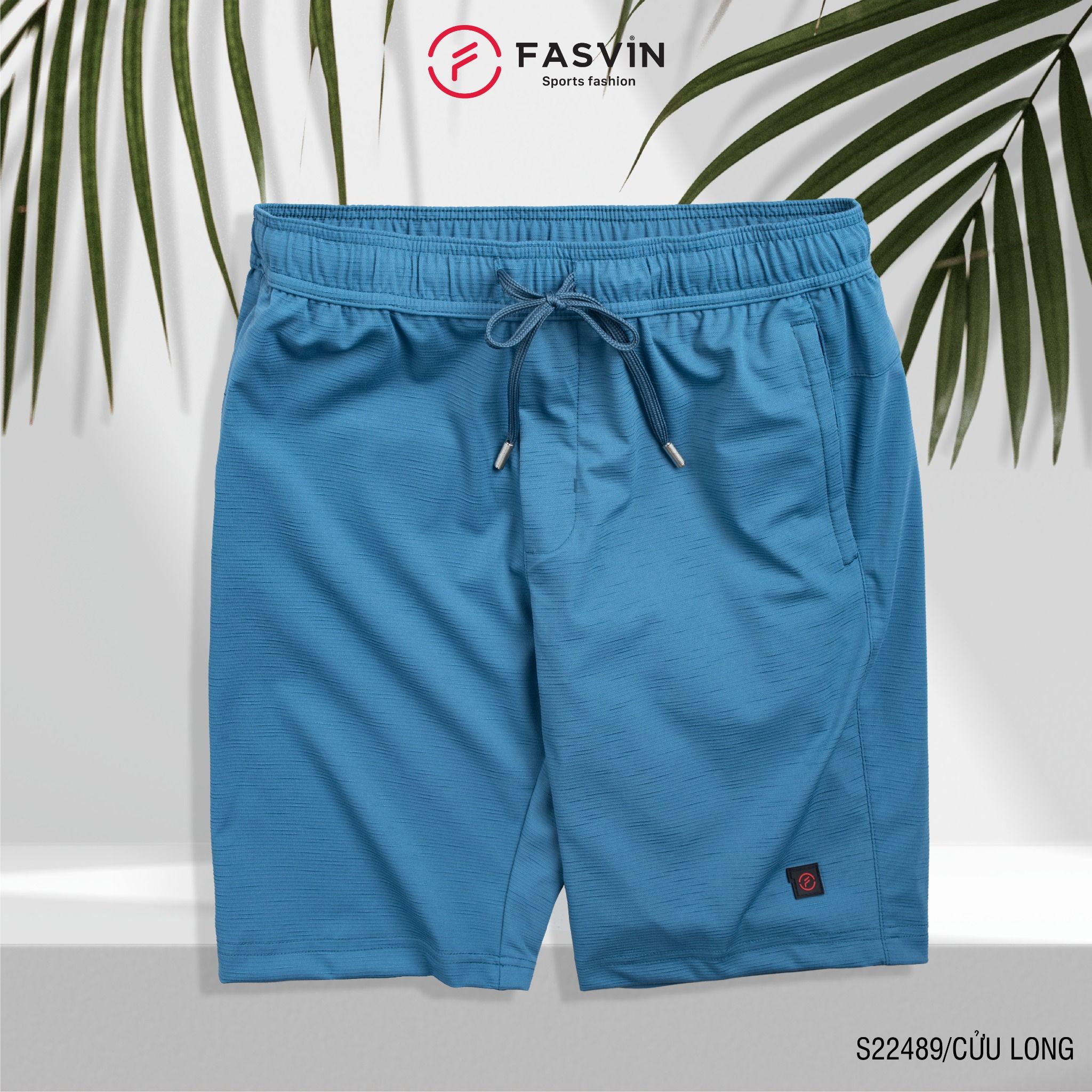 Quần Đùi Nam FASVIN Vải Nylon cao cấp Hàng Nhà Máy Chất Lượng Cao Thể Thao Hay Mặc Nhà S22489