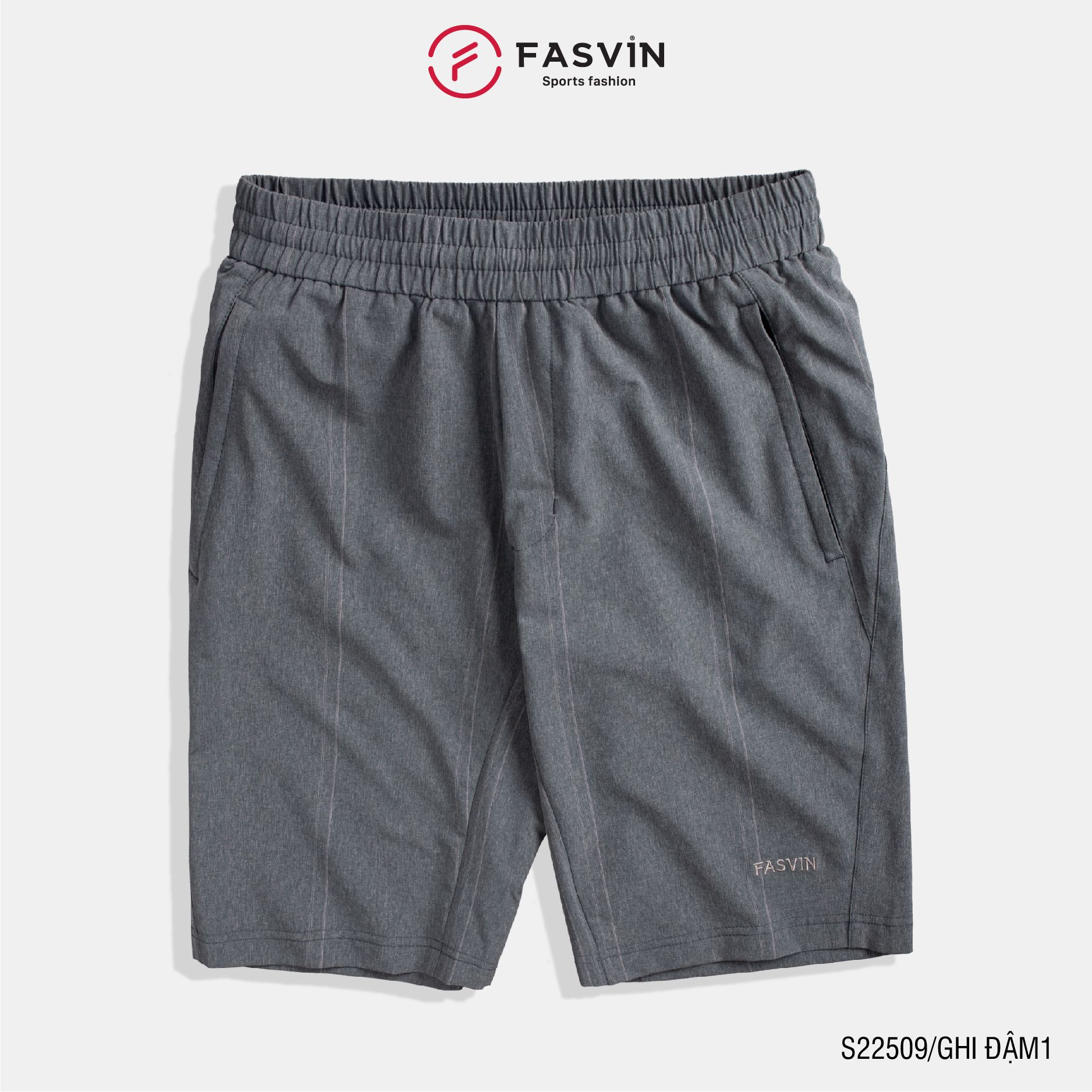 Quần short thể thao nam Fasvin chất liệu cao cấp mềm mịn thoải mái S22509