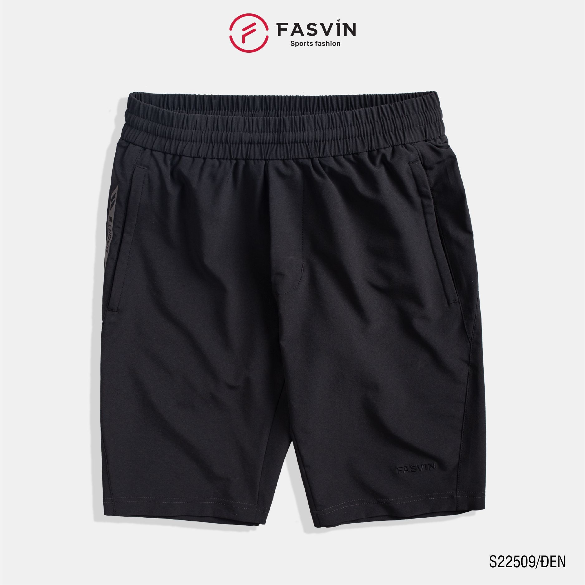 Quần short thể thao nam Fasvin chất liệu cao cấp mềm mịn thoải mái S22509