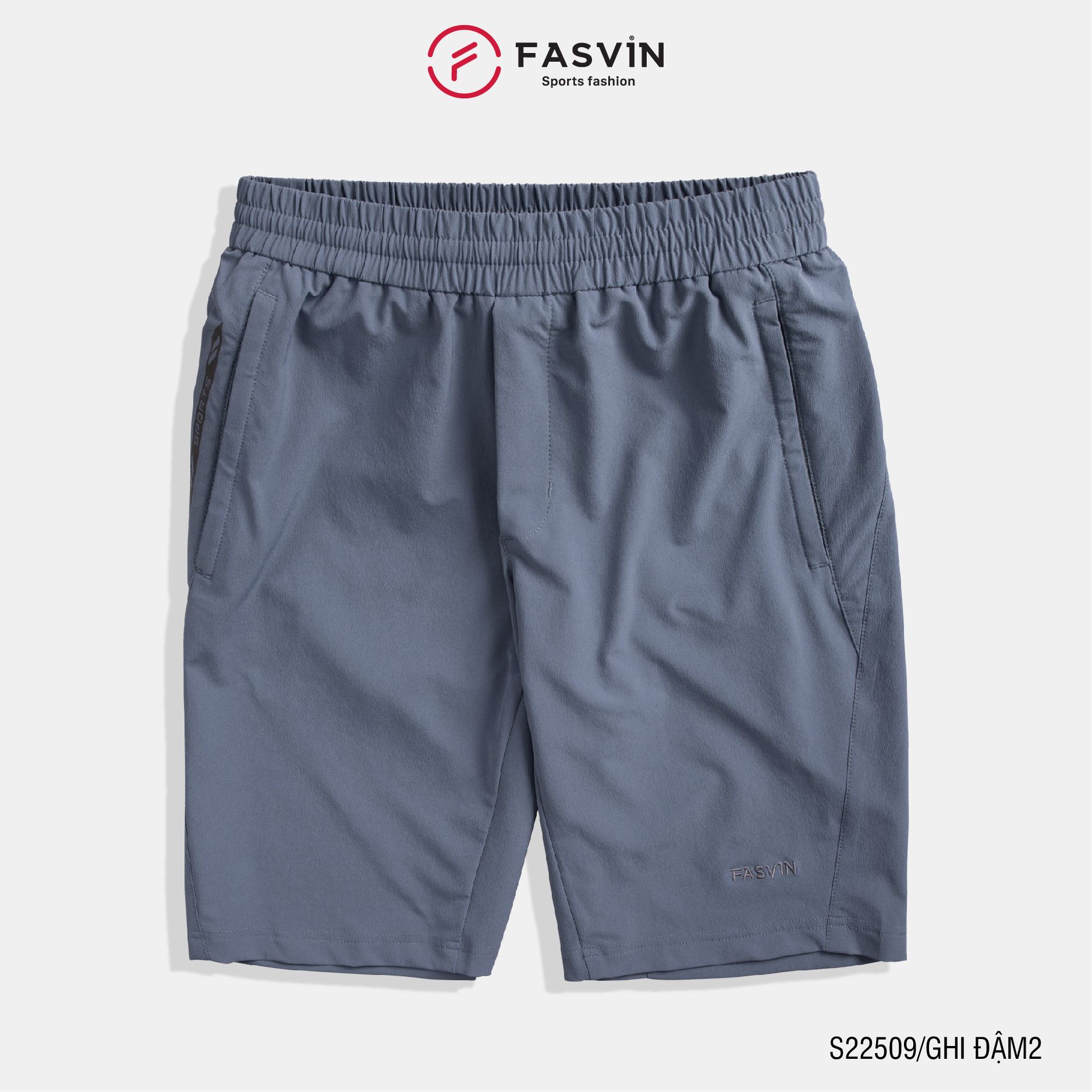Quần short thể thao nam Fasvin chất liệu cao cấp mềm mịn thoải mái S22509