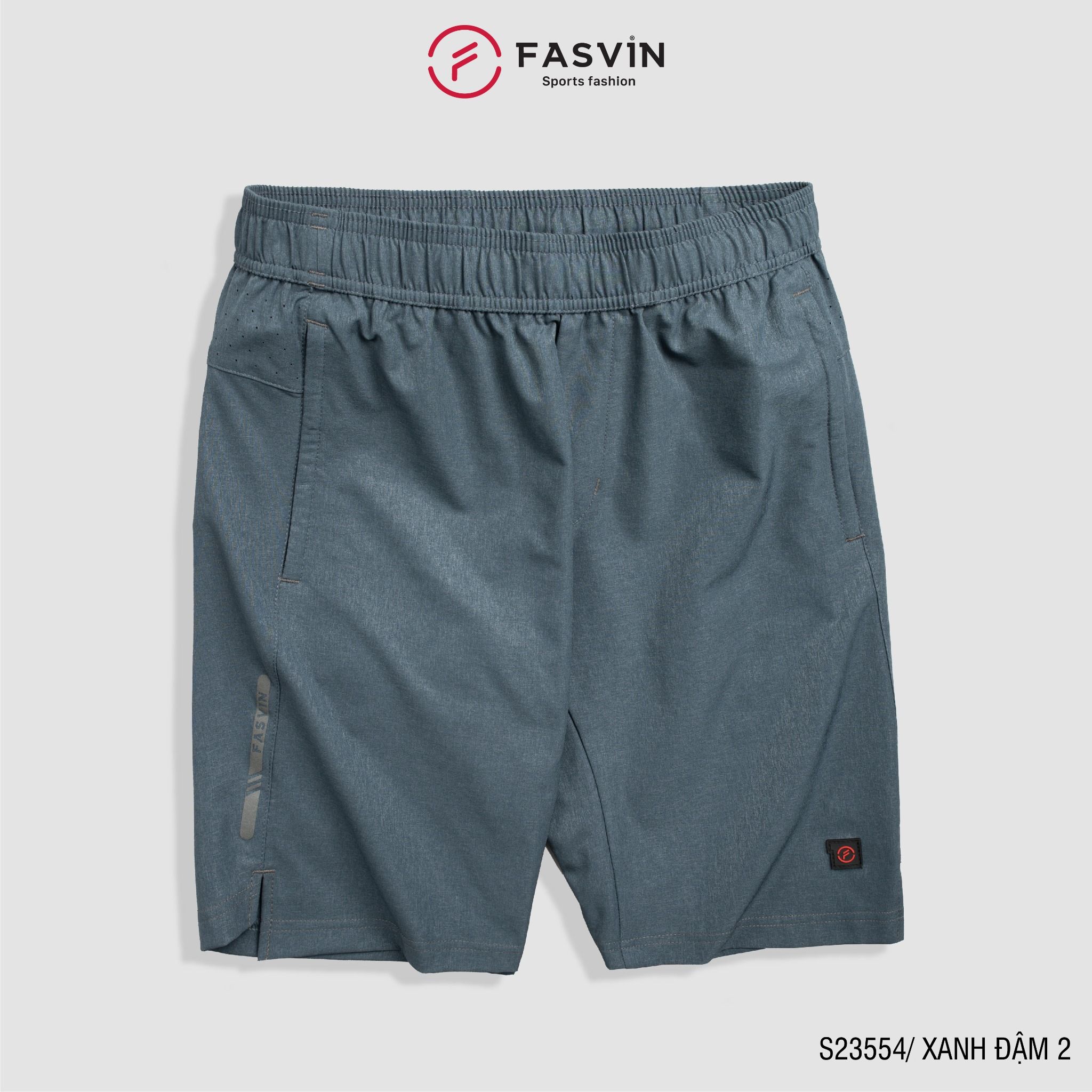 Quần short thể thao nam Fasvin S23554 chất liệu cao cấp mềm mịn thoải mái