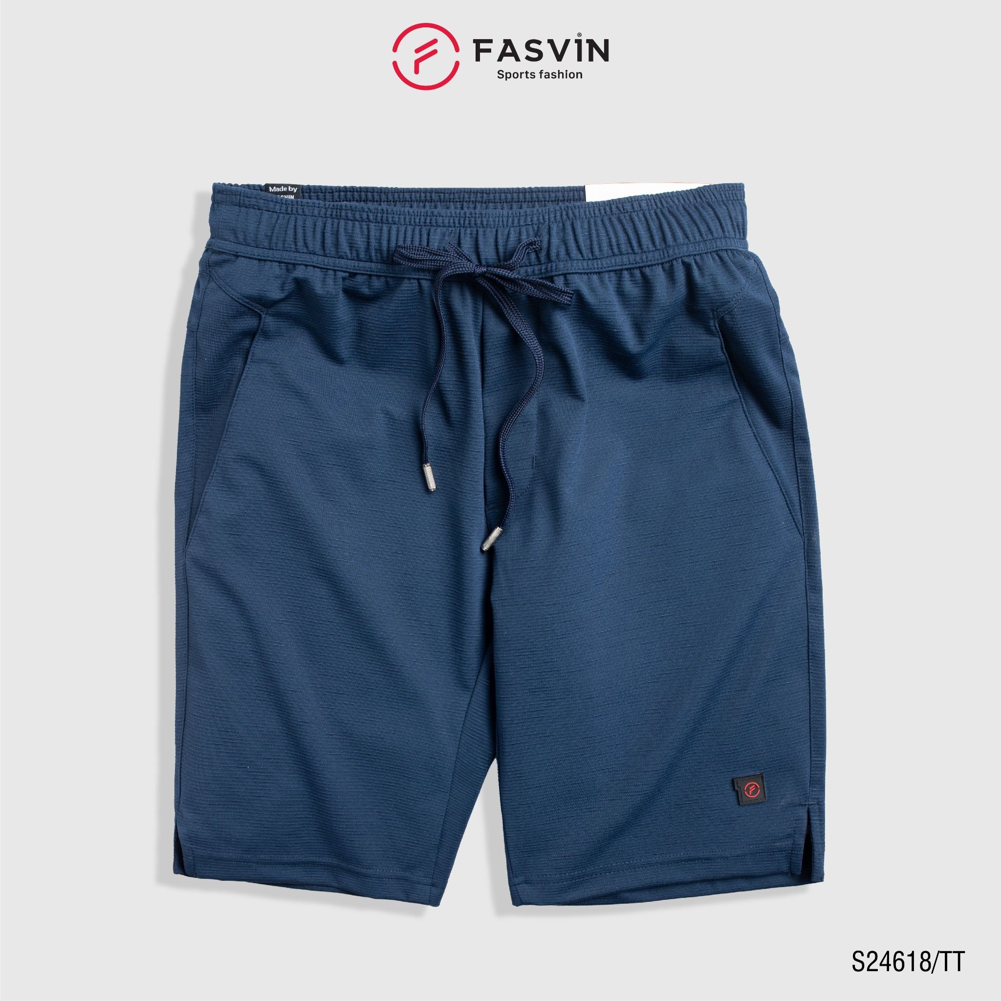 Quần Đùi Nam FASVIN Vải Nylon cao cấp Hàng Nhà Máy Chất Lượng Cao Thể Thao Hay Mặc Nhà S24618