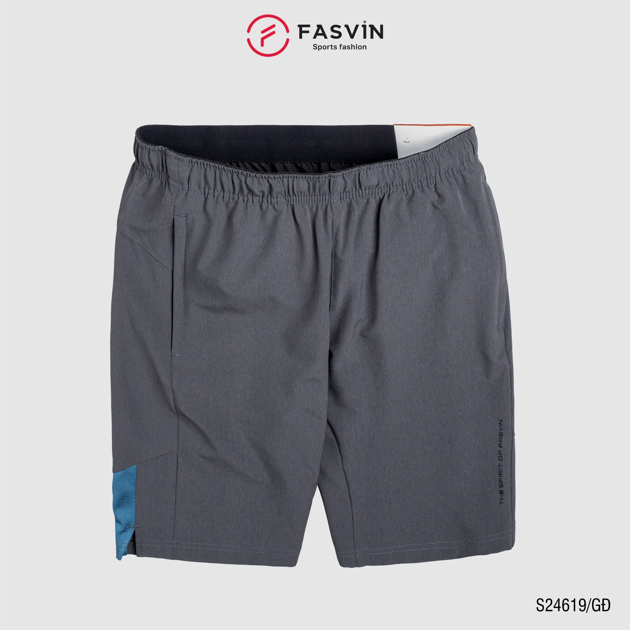Quần Đùi Nam Chun Lộ FASVIN Vải Gió Đẹp Hàng Nhà Máy Chất Lượng Cao Thể Thao Hay Mặc Nhà S24619