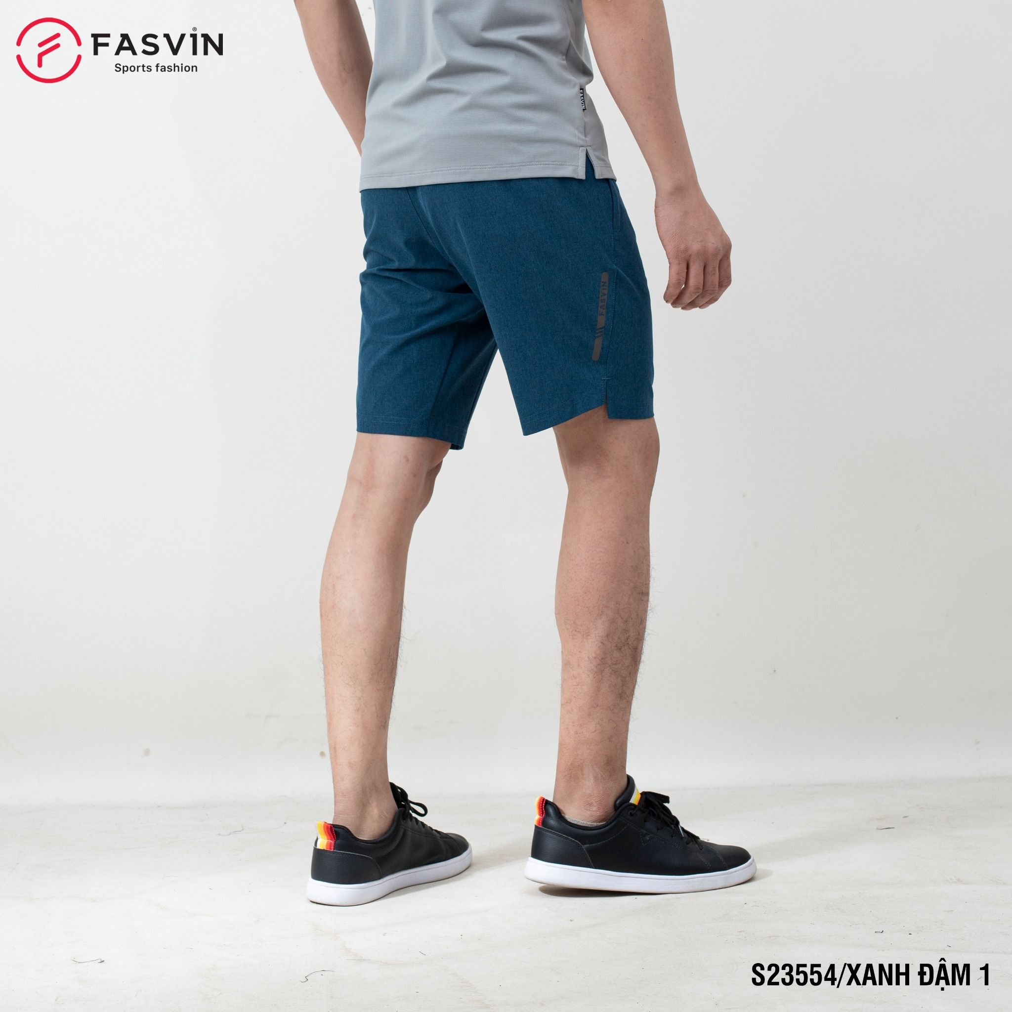 Quần short thể thao nam Fasvin S23554 chất liệu cao cấp mềm mịn thoải mái