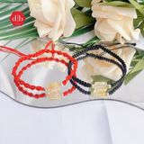  Vòng Dây Thắt Lu Thống Thạch Anh Tóc Vàng - Vòng Dây Thắt Đá Thiên Nhiên - Gemstone Bracelets Ddreamer 