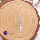  Dây Chuyền Nữ Dream Catcher & Sparkling Feather- Dây Chuyền Bạc 925 - Silver 925 Ddreamer Jewelry-1157DCH 