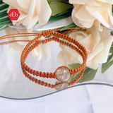  Vòng dây thắt đá phong thủy - Vòng thắt 1 Viên Đá Đơn Giản - Gemstone Bracelets Ddreamer 