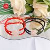 Vòng tay dây thắt đá phong thủy - Vòng thắt Lu Thống Thạch Anh Hồng - Gemstone Bracelets Ddreamer