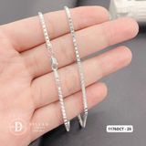  Dây Chuyền Trơn Dây Mì Hộp Trụ Đủ Size - Dây chuyền Bạc 925 - Silver 925 Necklace Basic Chain Ddreamer 