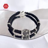  Vòng dây thắt đá phong thủy - Vòng thắt Thạch Anh Tóc Đen dành cho Nam - Gemstone Bracelets Ddreamer 