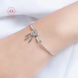  Vòng Tay Bi Mix Charm Heart Dreamcatcher - Vòng Tay Bi Bạc 925 Mix Charm Bạc Cá Tính 