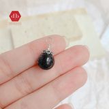  Mặt Dây Chuyền Đá Thiên Nhiên - Đá  Thạch Anh Tóc Đen & Lapis, Aquamarine, Agate  Mix Charm Bạc 925 - Cho Mệnh Mộc /Thủy- Ddreamer 