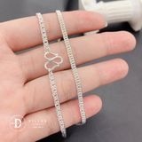  Dây Chuyền Nam Trơn Xích Dẹp Trơn - Dây chuyền Bạc 925 - Silver 925 Necklace Basic Chain Ddreamer 