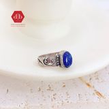  Nhẫn Lapis Bản To Thick Wave Pattern Gem- 031SR 