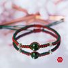 Vòng Thắt Đá Diopside Xanh Lá