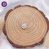 Dây Chuyền Nữ Mặt Xà Cừ Tròn Đính Ngôi Sao La Bàn - Compas Star - Silver 925 Necklace Ddreamer - 1181DCH