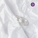  Nhẫn Bạc 925 Bản Nhám Đơn Giản - Nhẫn Bản Trơn Đơn Giản - Minimal Silver Ring 