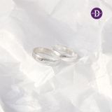  Nhẫn Bản Trơn Vát Đơn Giản Minimal - Nhẫn Bạc 925 Minimal Band Ring 1925NT 