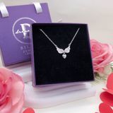  Heart Wing Silver Necklace - Dây Chuyền Cánh Thiên Thần Trái Tim Tòn Ten Bạc 925 - Dây Chuyền Valentine - Ddreamer 215DCH 