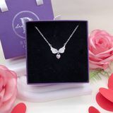  Heart Wing Silver Necklace - Dây Chuyền Cánh Thiên Thần Trái Tim Tòn Ten Bạc 925 - Dây Chuyền Valentine - Ddreamer 215DCH 