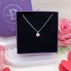 Princess Heart Silver Necklace - Dây Chuyền Trái Tim Công Chúa Viền Bi Bạc 925 - Dây Chuyền Valentine - Ddreamer 1200DCT