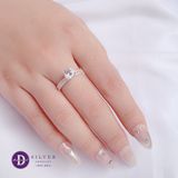  Nhẫn Bạc 925 - Nhẫn Premium Đá CZ 7Li - Bản Đá Baguette 3mm - Silver 925 Rings - P2252NH Ddreamer 