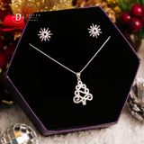  Christmas Tree Christmas Gift Jewelry Set - Bộ Trang Sức Cây Thông - Quà Tặng Giáng Sinh 