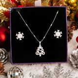  Christmas Tree Christmas Gift Jewelry Set - Bộ Trang Sức Cây Thông - Quà Tặng Giáng Sinh 