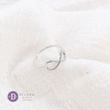  Infinity Sterling Silver Ring - Nhẫn Bạc 925 Kí Hiệu Vô Cực 1027NT 1026NT Ddreamer 