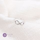  Infinity Sterling Silver Ring - Nhẫn Bạc 925 Kí Hiệu Vô Cực 1027NT 1026NT Ddreamer 