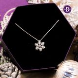  Snowflake Silver Necklace - Dây Chuyền Bạc 925 Hoa Tuyết Ddreamer 