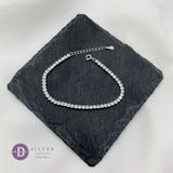  Tennis Bracelet - Vòng Tay Tennis Đá CZ 3li Kiểu Chấu Bao 1251VTH - Gợi Ý Quà Tặng 