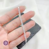  Tennis Bracelet - Vòng Tay Tennis Đá CZ 3li Kiểu Chấu Bao 1251VTH - Gợi Ý Quà Tặng 