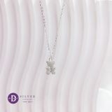  Mini Sparkling Gummy Bear Silver Necklace - Dây Chuyền Gấu Đính Đá Bạc 925  - Ddreamer 1203DCH 