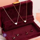  Only Love Mini Heart Silver Necklaces - Dây Chuyền Trái Tim Bạc 925 - Dây Chuyền Valentine - Ddreamer 012DCT 