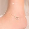 Falling Stone Dottie Silver Anklet Bracelet - Lắc Chân Đá Tròn Cá Tính - Lắc Chân Bạc 925 324LCH