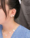  Pearl Shell Star Silver Earring - Bông Tai Sò Sao Biển Ngọc Trai Ddreamer - 917BTH 