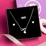  Jewelry Gift Set - Bộ Trang Sức Infinity - Hình Vô Cực Nữ Tính - Infinity Gift Set 