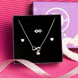  Jewelry Gift Set - Bộ Trang Sức Infinity - Hình Vô Cực Nữ Tính - Infinity Gift Set 