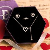  Jewelry Gift Set - Bộ Trang Sức Heart Trái Tim Đính Đá CZ Sang Trọng - Heart Gift Set 